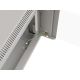 10. Wandmontierter Installationsschrank 19" 9U 540x350 graue Glastür LANBERG (FLAT PACK)