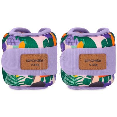 Spokey HOME JUNGLE Knöchel- und Handgelenkgewichte 2x 0,5 kg