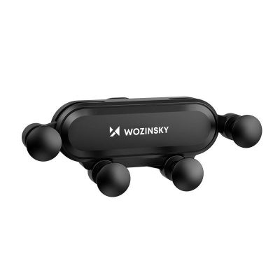 4. Wozinsky Schwerkraft-Autotelefonhalter für Lüftungsschlitze schwarz (WCH-05)