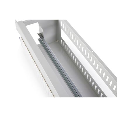 15. Digitus DIN-Schienenpanel für 482,6 mm (19") Rackmontage, 3 HE
