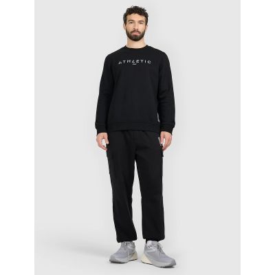 3. Herren-Sweatshirt ohne Reißverschluss und Kapuze 4F 4FRAW25TSWSM2573-20S