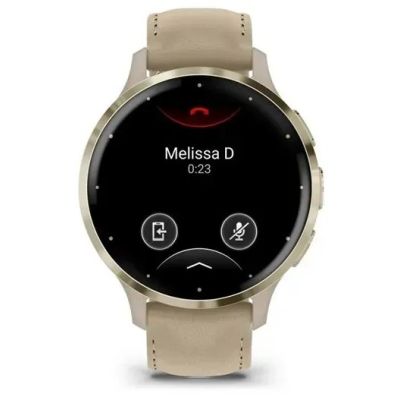 15. Garmin 010-02785-55 Smartwatch / Sportuhr, 3,05 cm (1,2") AMOLED-Display, 41 mm, digitaler Touchscreen (390 x 390 Pixel), Gold, WLAN, GPS