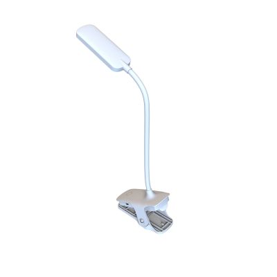 2. Wozinsky VT-02 Mini-LED-Leselampe mit Klemme und USB-C-Kabel, 80 cm – Weiß