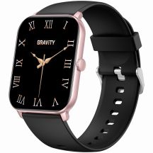 Smartwatch Gravity Roségold Schwarz GT36-3