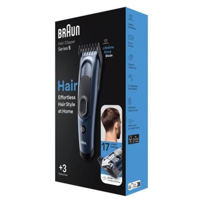 2. Braun HC5350 Blauer Haarschneider
