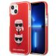 Karl Lagerfeld Karl&Choupette Head Case für iPhone 13/14/15 - Rot