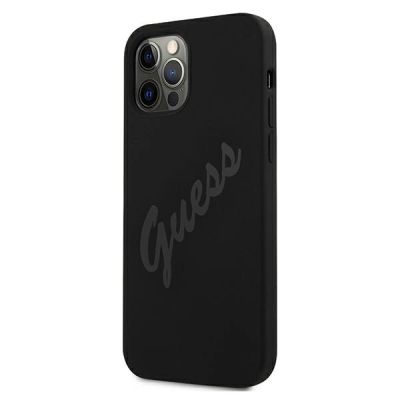 2. Guess GUHCP12LLSVSBK iPhone 12 Pro Max 6,7" schwarz/schwarz Hardcase Script Vintage