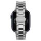 11. Spigen Modern Fit Band für Apple Watch 4/5/6/7/8/SE (38/40/41 mm) – Silber