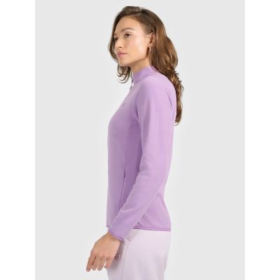 7. Damen-Slim-Fleecejacke mit Stehkragen 4F 4FRAW25TFLEF496-52S