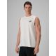 Lässiges, ärmelloses Herren-T-Shirt mit Aufdruck 4F 4FRSS26TSLEM365-11S