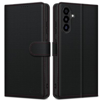 Tech-Protect Wallet RS Hülle für Samsung Galaxy A56 5G - Schwarz