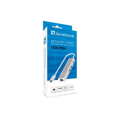3. LevelOne USB-0504 1000 Mbit/s Ethernet-Netzwerkkarte
