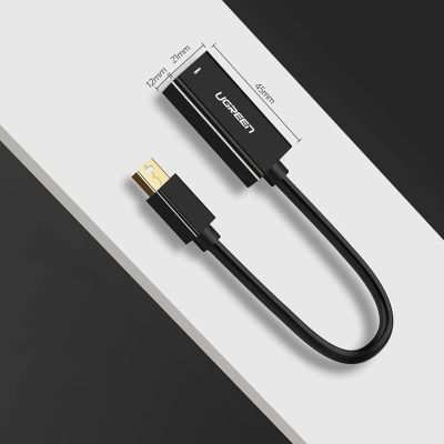 9. Ugreen MD112 10461 Mini DisplayPort (männlich) / HDMI (weiblich) FHD 1080p-Adapter – Schwarz