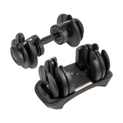29. Verstellbare Hantel aus Gusseisen 24 kg REBEL ACTIVE