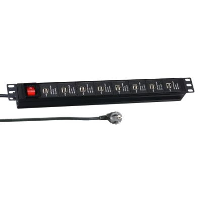 EFB Elektronik EK631USB.1 Splitter 3 m Innenbereich Schwarz