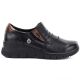 6. Schwarze Keilschuhe aus Leder für Damen, Vinceza 133118