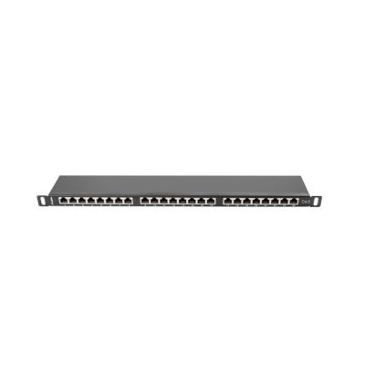 6. Lanberg Patchpanel PPS6-0024-B (0.5U; Kat. 6)