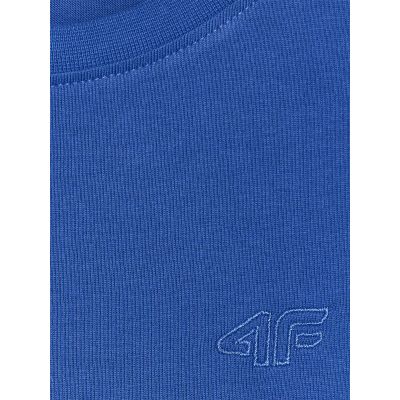 6. Einfarbiges Jungen-T-Shirt, Größe 4F 4FJRAW25TTSHM3260-36S