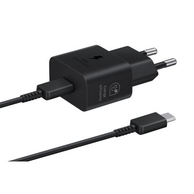 4. Samsung Netzteil 25W USB-C Schnellladekabel 1m Schwarz