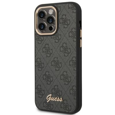 2. Guess GUHCP14XHG4SHK iPhone 14 Pro Max 6,7 "schwarz / schwarze Hartschale 4G Vintage Gold Logo