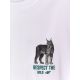 6. Normales bedrucktes Jungen-T-Shirt 4F 4FJKAW26TTSHM4457-10S