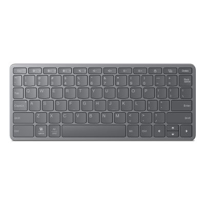 8. Lenovo Multi-Device Wireless-Tastatur Deutsch USB Typ-C Grau