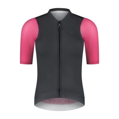Rogelli Damen-Radtrikot FAST schwarz-pink L