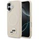 Karl Lagerfeld Karl & Choupette Pins MagSafe Case für iPhone 17 - Beige