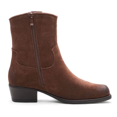 14. Braune Damen-Cowboystiefel aus Leder, Sergio Leone BT284-S