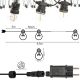 11. Gartengirlande Partybeleuchtung 20 LED