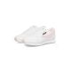 2. Fila Orbit Damen Sportschuhe Sneakers modisch bequem leicht weiß rosa