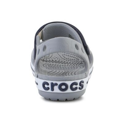 10. Crocs Crocband Jr 12856-01U Sandalen