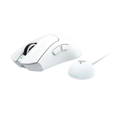6. Razer DeathAdder V4 Pro Maus – Weiß