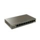 2. Tenda TEF1109P-8-102W Fast Ethernet (10/100) Netzwerkverbindungen unterstützen PoE Metallic