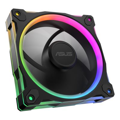20. ASUS PRIME MR120 ARGB SCHWARZ 3-IN-1 Lüfter