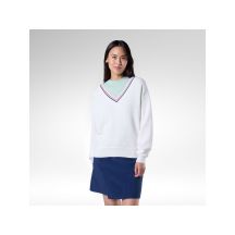 Sweter damski ROSSIGNOL W Knitted V Neck biały