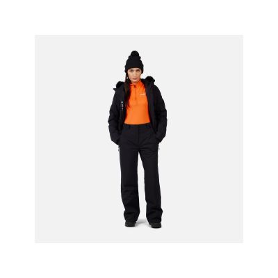 2. Damen-Skihose ROSSIGNOL W Strawpile Insulated Pant, schwarz