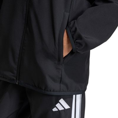 7. adidas Tiro 26 League Präsentations-Sweatshirt für Kinder, Schwarz, KA6416