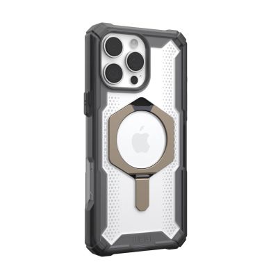 7. UAG Plasma XTE Magsafe - Schutzhülle mit Ständer für iPhone 16 Pro Max, kompatibel mit MagSafe (Asche/Titan)