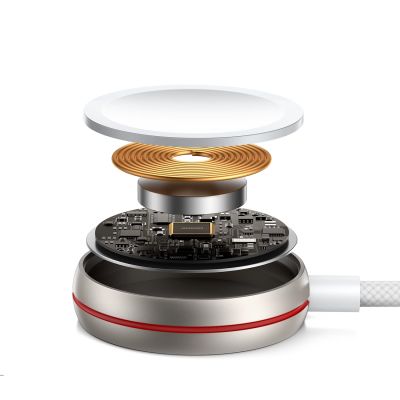 7. Joyroom induktives Ladegerät für Apple Watch 1,2 m weiß (S-IW011)