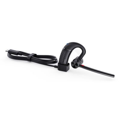 3. Yealink BH71 Lite Kabelgebundenes & Kabelloses On-Ear-Headset für Büro/Callcenter, USB Typ-C, Bluetooth, Schwarz