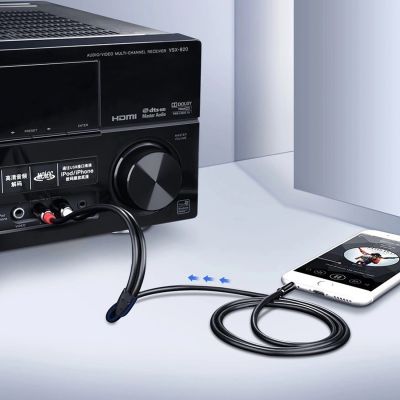 11. Ugreen AV116 10583 Audio-Miniklinkenkabel 3,5 mm (männlich) / 2RCA (männlich) 1,5 m – schwarz