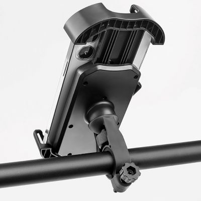 4. Rockbros 25210032001 Handyhalterung für Fahrradlenker, Schwarz