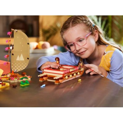 7. LEGO DISNEY PRINCESS 43270 Vaianas Kajakabenteuer