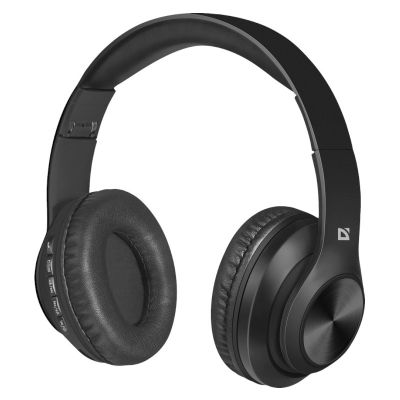 DEFENDER Kabellose Over-Ear-Kopfhörer FREEMOTION B552 Schwarz 63552