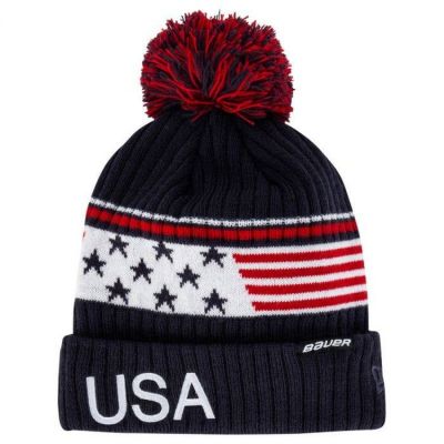 3. Bauer NE Pom Knit Jr 1059442 Wintermütze