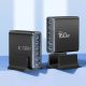 3. Tech-Protect DC160W-GAN 6-Port 160W Wandladegerät – Schwarz