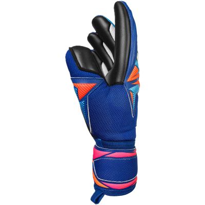 4. Reusch Attrakt Infinity Evolution NC Torwarthandschuhe Blau-Schwarz 5670725 4127