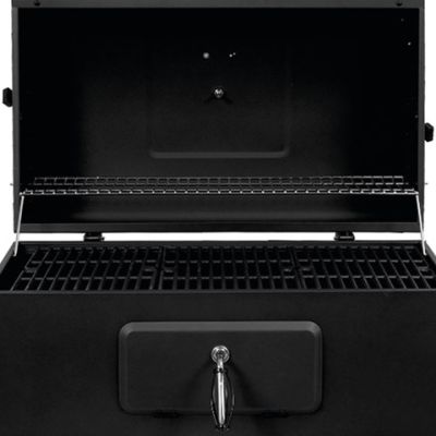14. XXL-Holzkohlegrill, Gusseisenrost, 78 x 42,5 cm