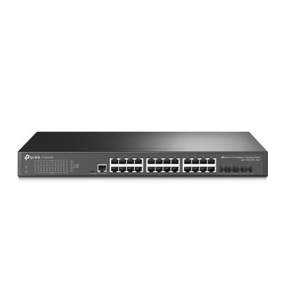 TP-Link JetStream TL-SG3428X Managed Network Switch L2+/L3 Gigabit Ethernet (10/100/1000) 1HE Schwarz